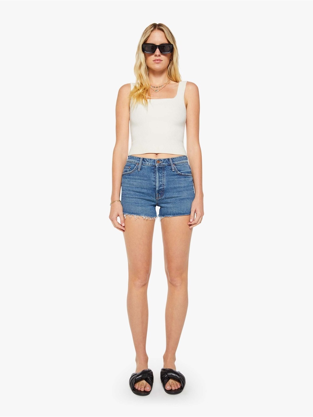 MOTHER Superior The Tomcat Kick Fray Short